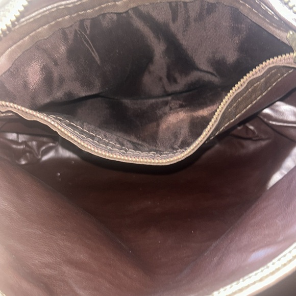 Bottega Veneta Chocolate Brown Intrecciato Leather Shoulder Bag Authentic - Picture 9 of 16